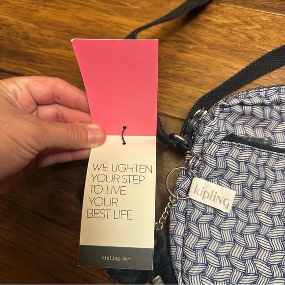 Kipling Damian Up Crossbody Bag Groovy Vines New With Tags NWT - Picture 4 of 13